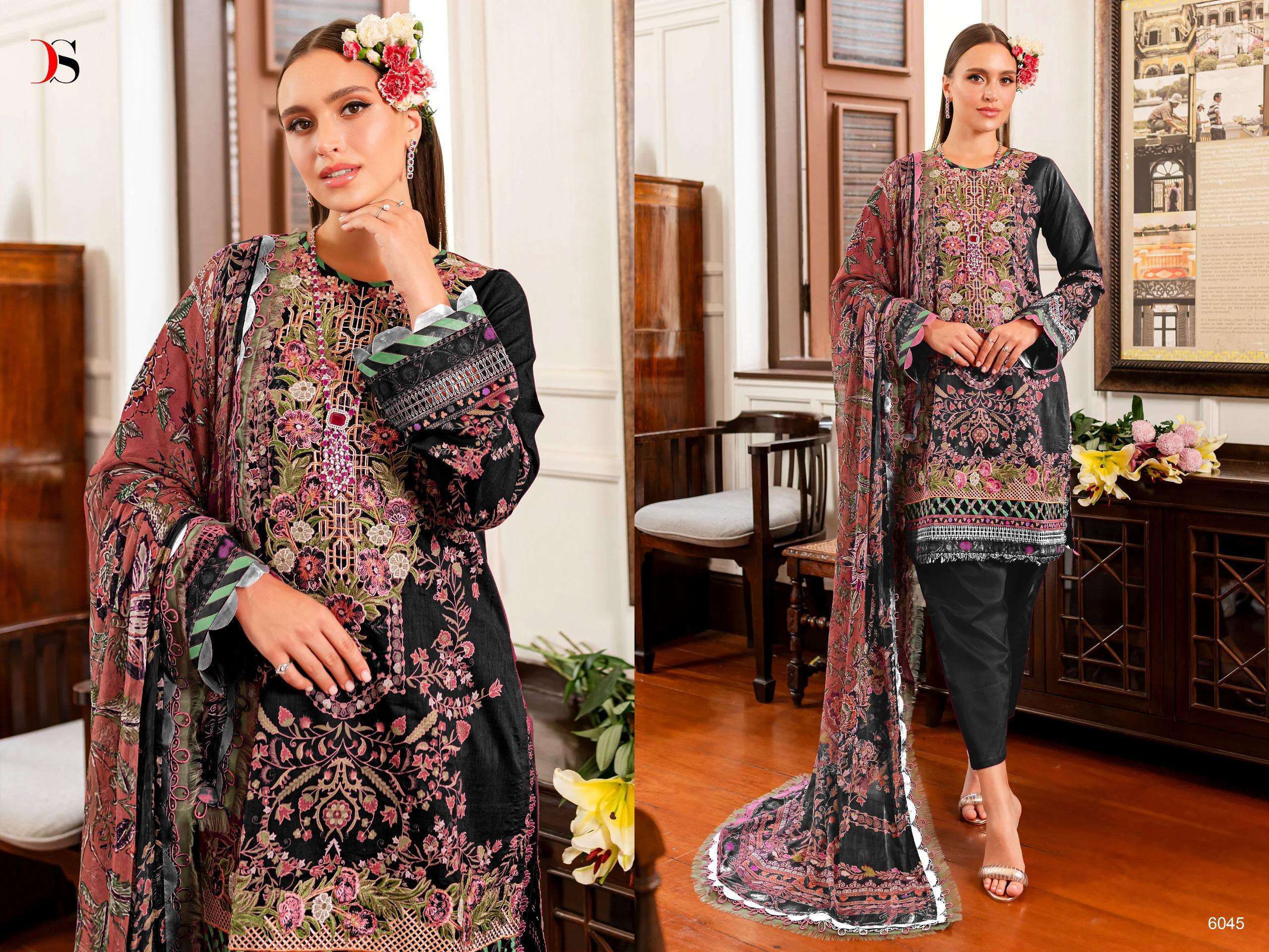 Deepsy Firdous Queens Court 7 Cotton Dupatta  Surat Party Wear Salwar Kameez Wholesale