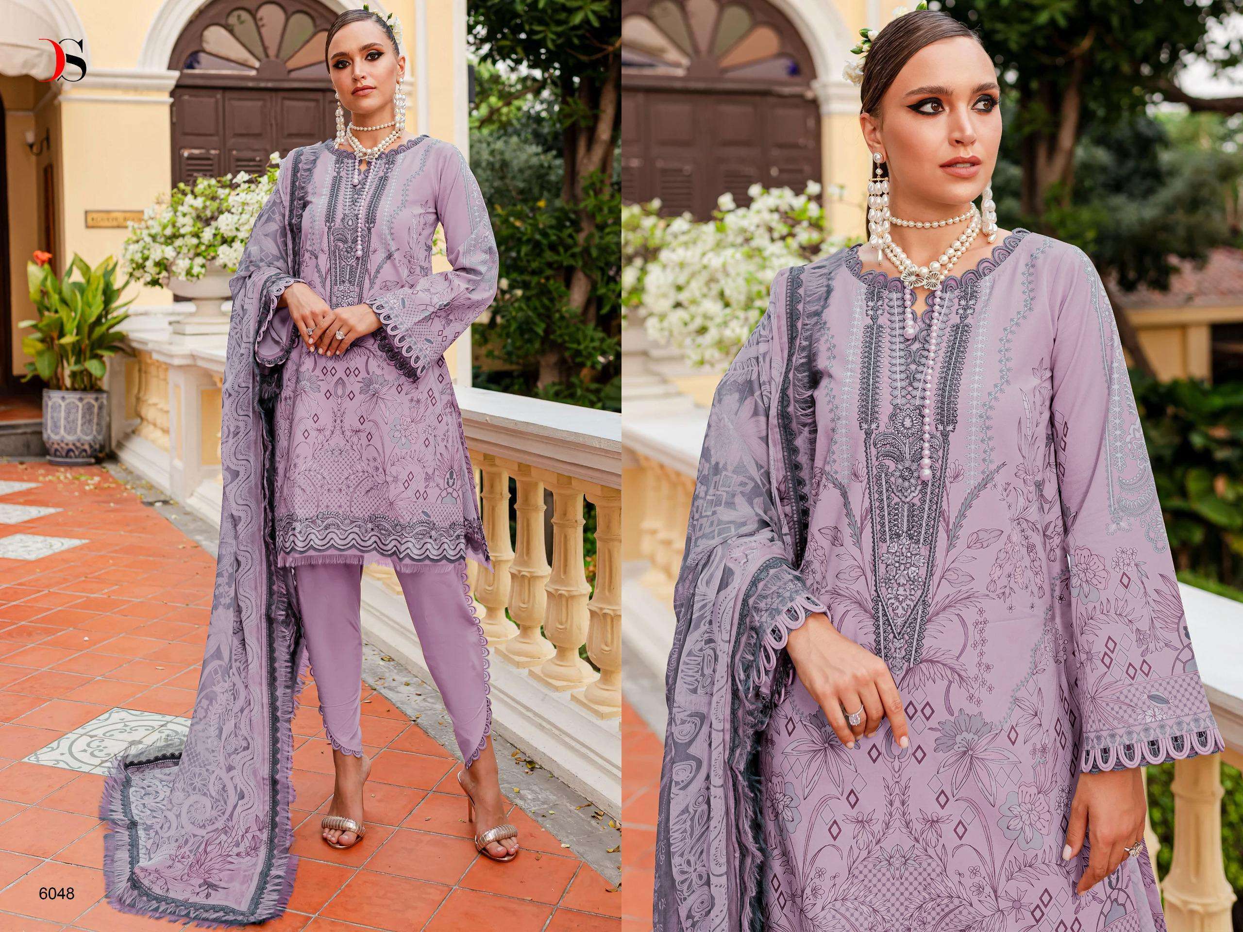 Deepsy Firdous Queens Court 7 Cotton Dupatta  Surat Party Wear Salwar Kameez Wholesale