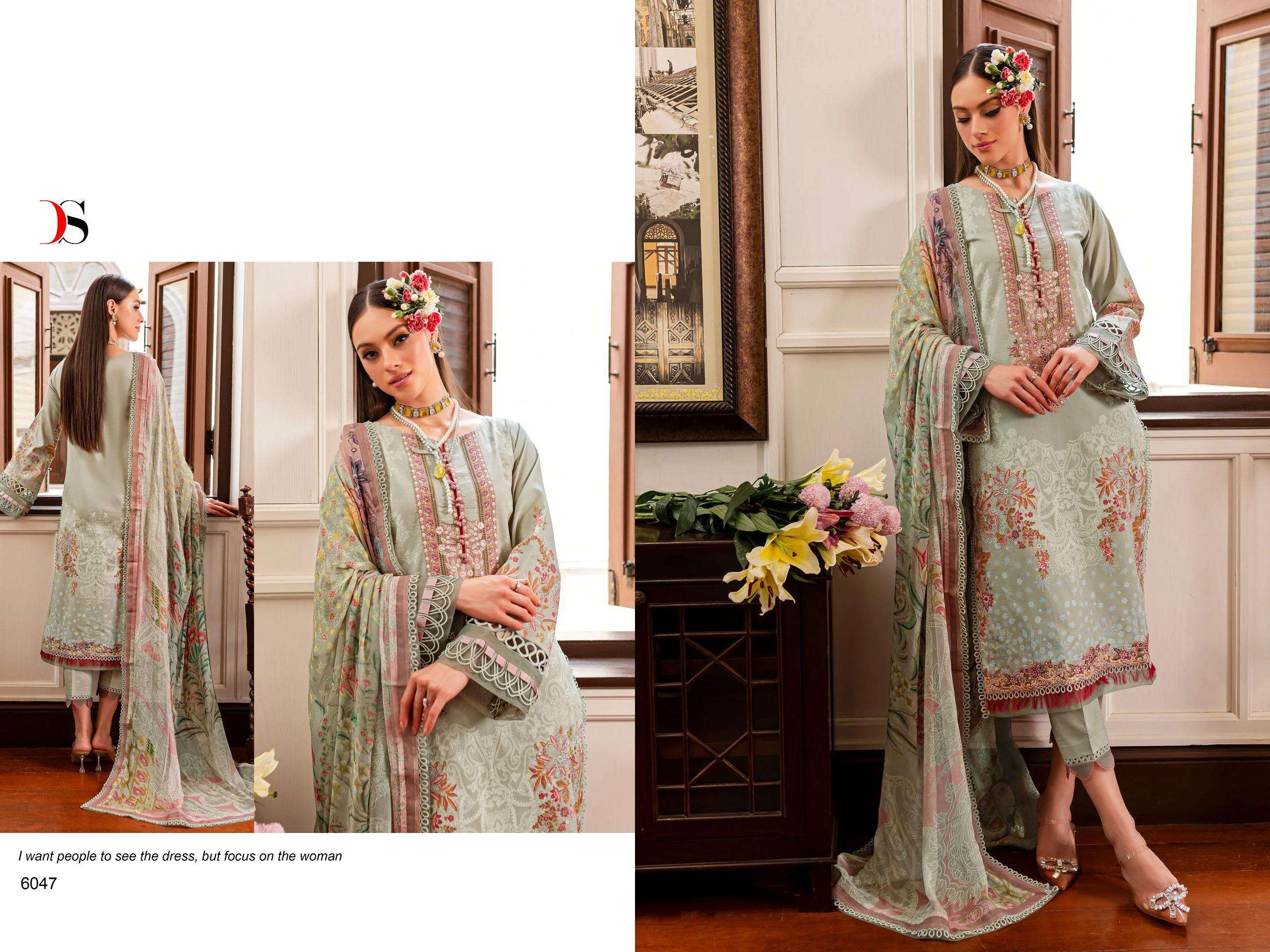 Deepsy Firdous Queens Court 7 Cotton Dupatta  Surat Party Wear Salwar Kameez Wholesale