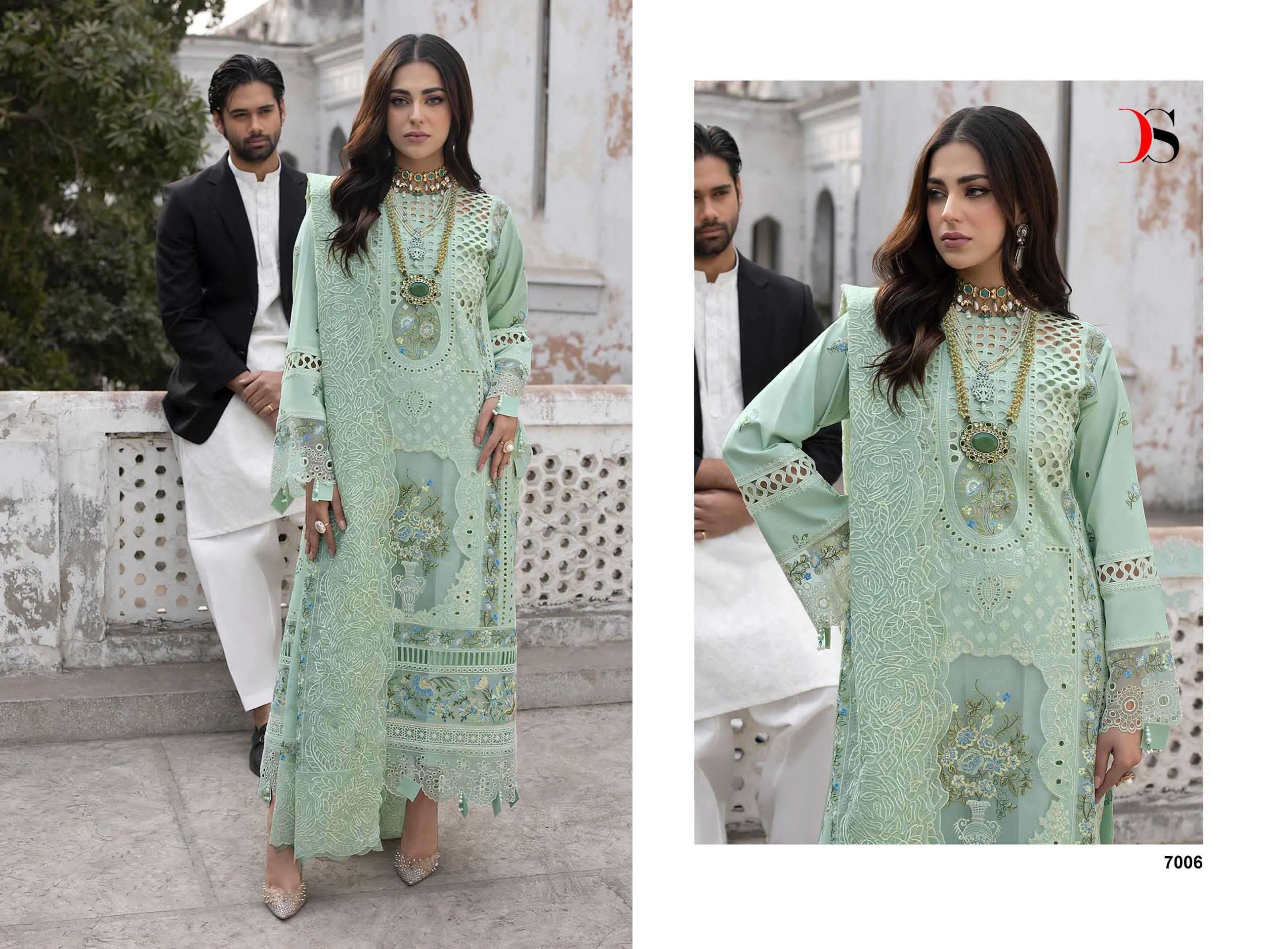 Deepsy Mahrukh Luxury Lawn Vol 24 Cotton Affordable Salwar Kameez wholesalers