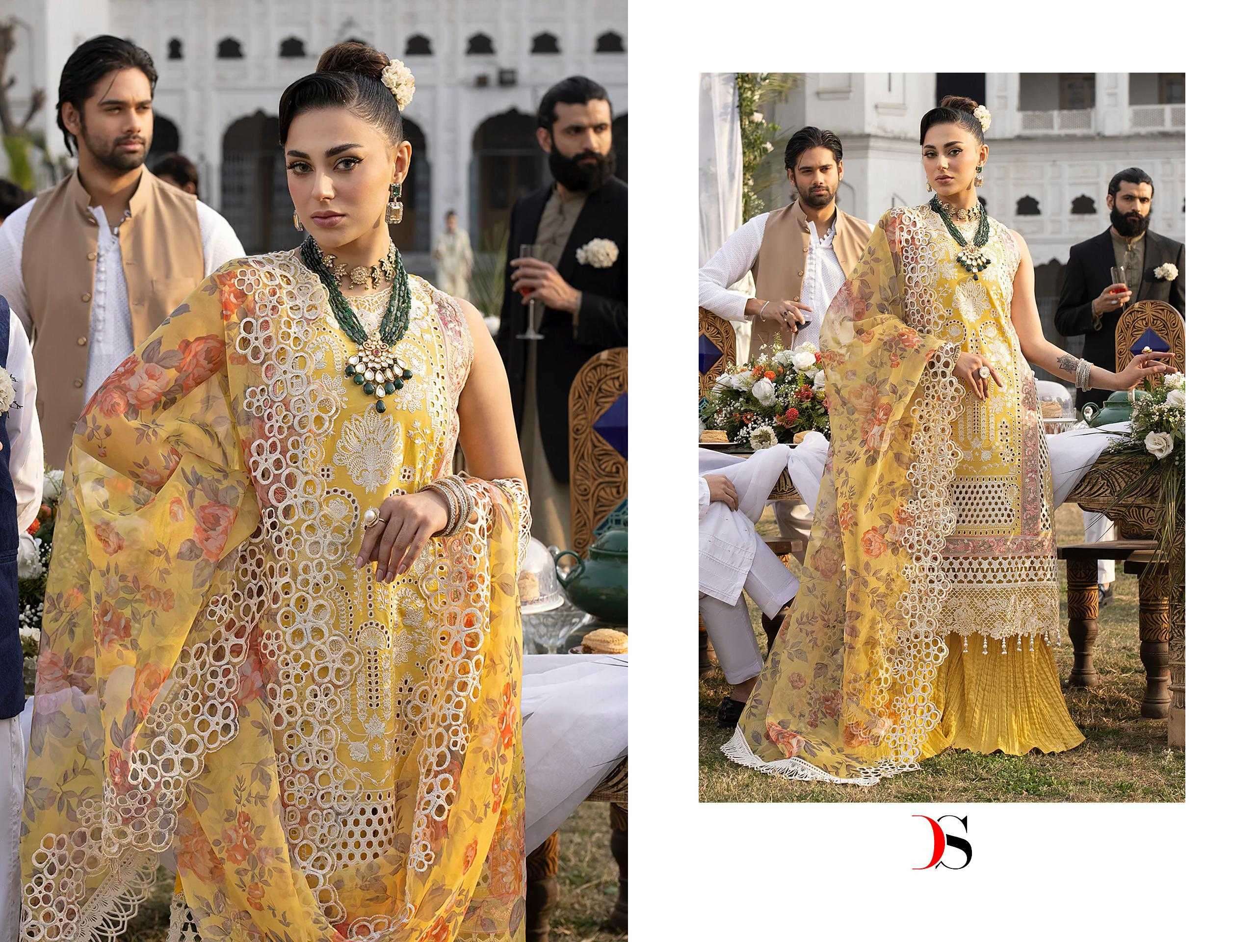 Deepsy Mahrukh Luxury Lawn Vol 24 Cotton Affordable Salwar Kameez wholesalers