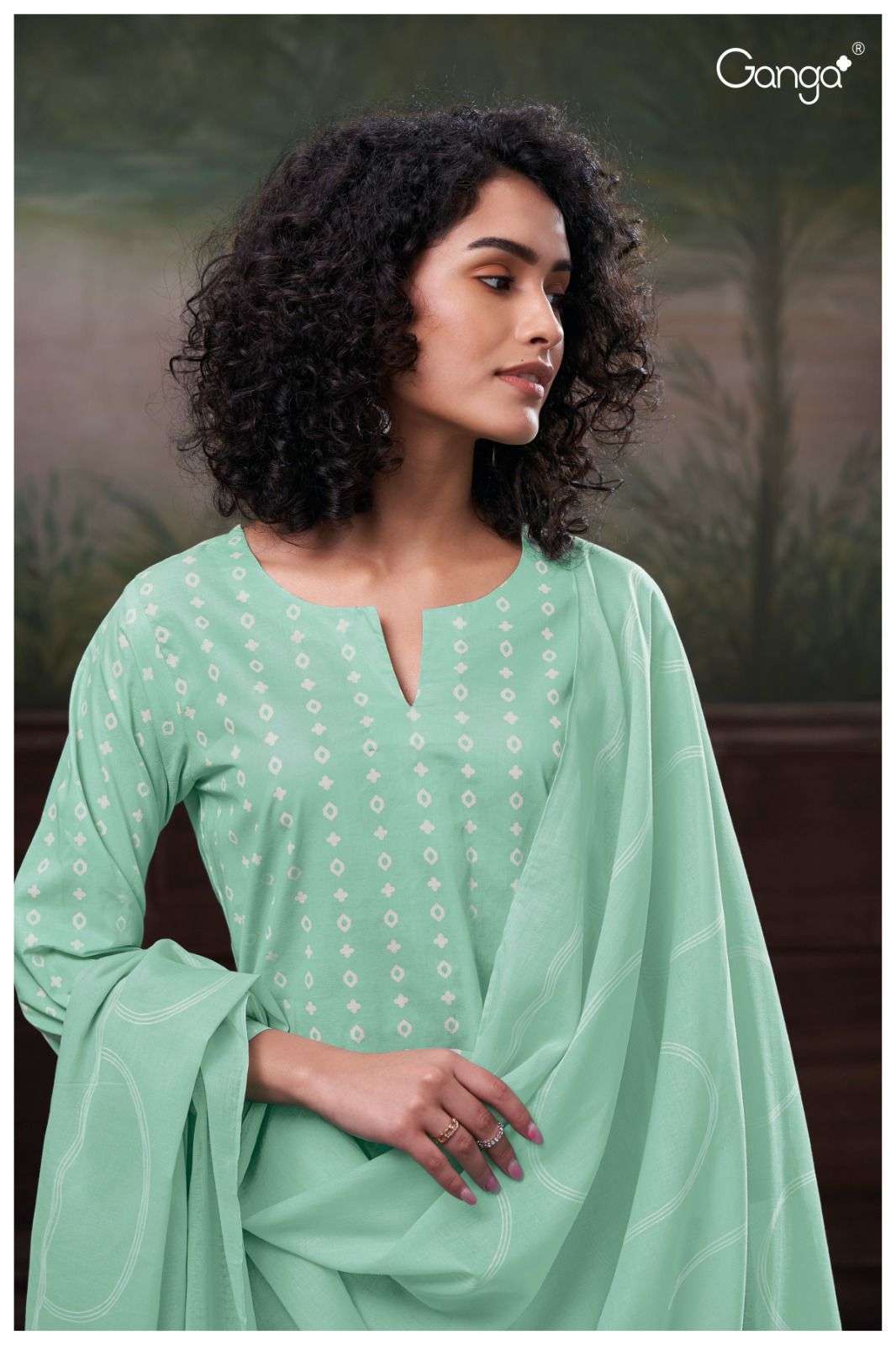 Ganga SHIVIKA 2678 Georgette dress materials wholesale.