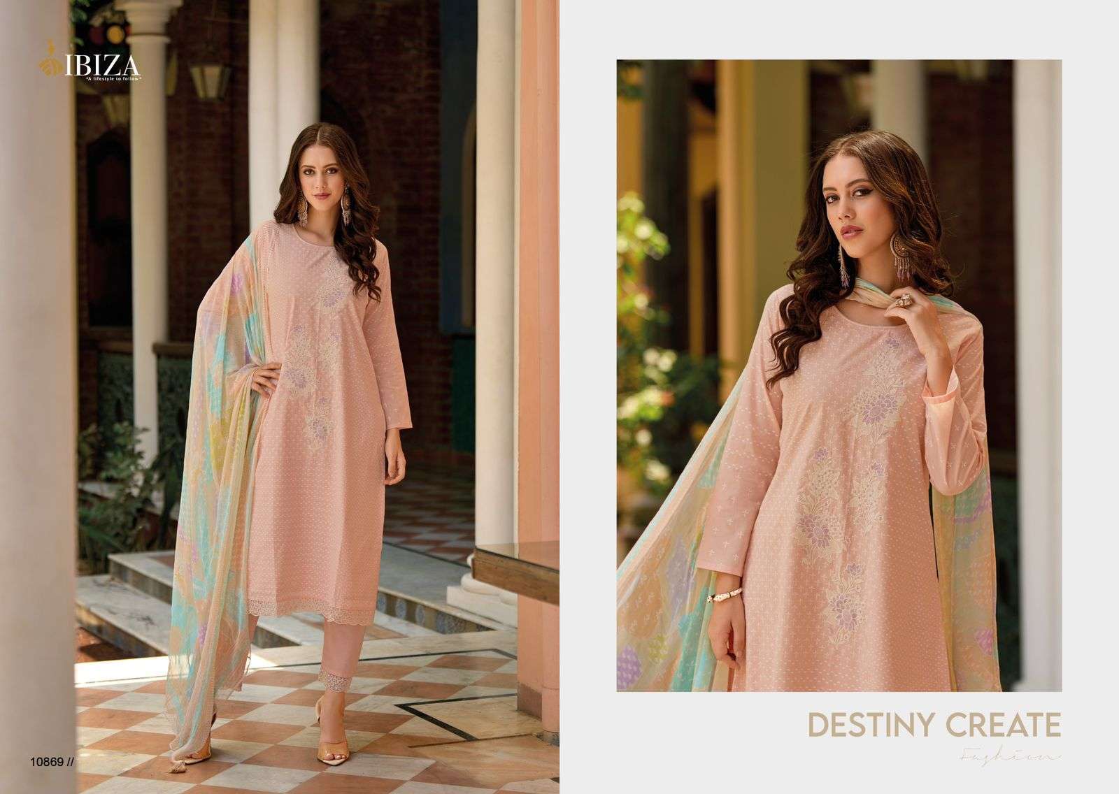 Ibiza Gucci Lawn Cotton Printed  Salwar kameez wholesale market in Kolkata