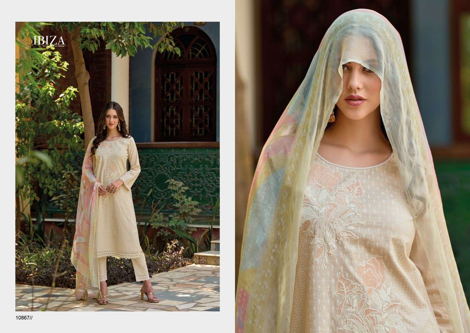 Ibiza Gucci Lawn Cotton Printed  Salwar kameez wholesale market in Kolkata