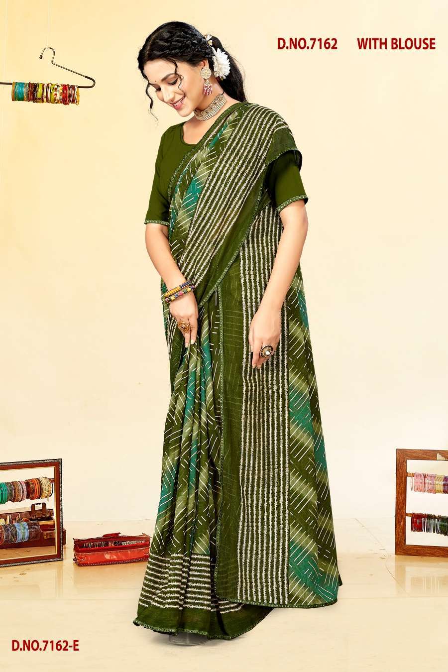 INDER SILK MILLS BLACK MONEY-7162 Wholesale saree catalogs