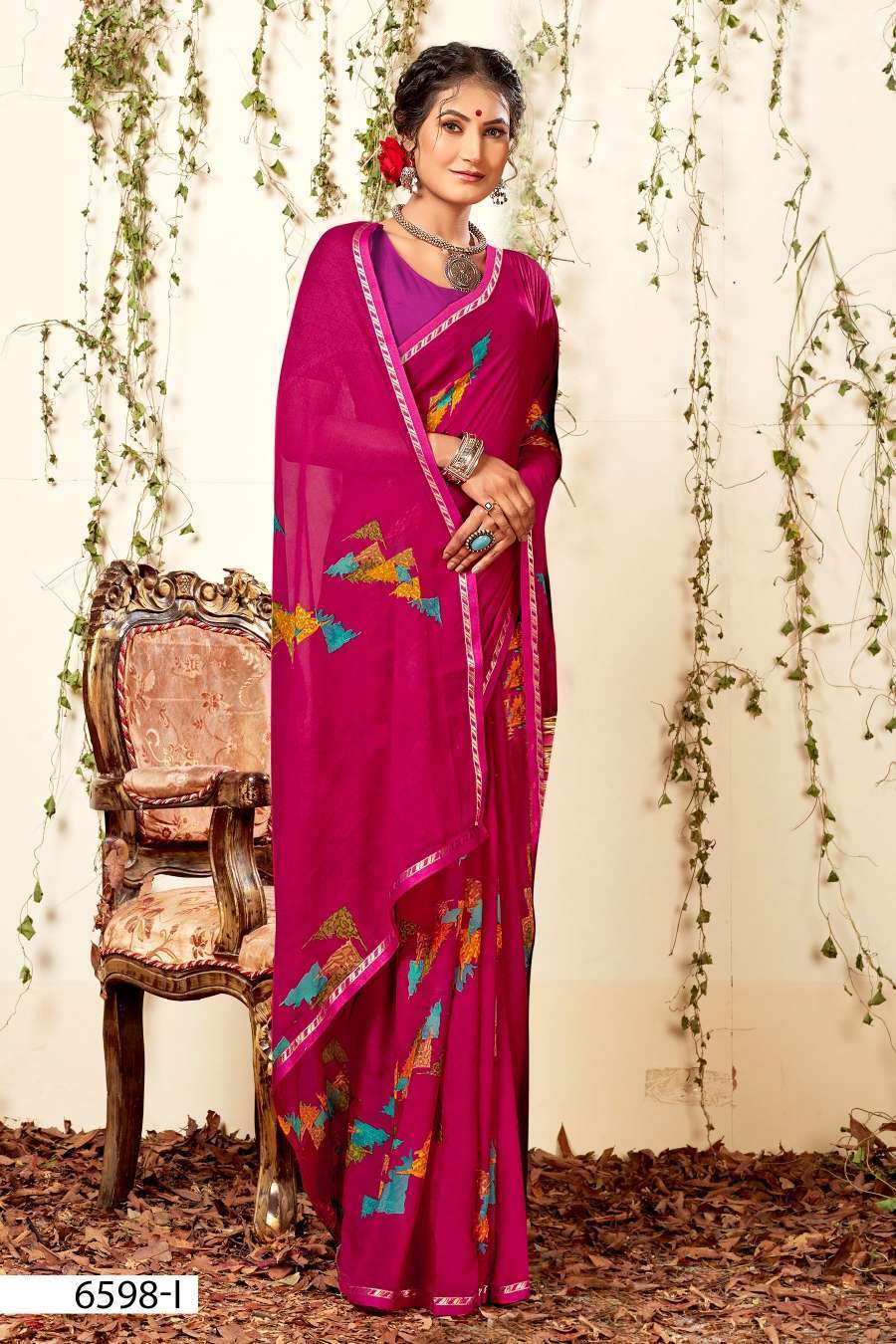 INDER SILK MILLS SEV MAMRA-6598 Online saree shopping in Surat