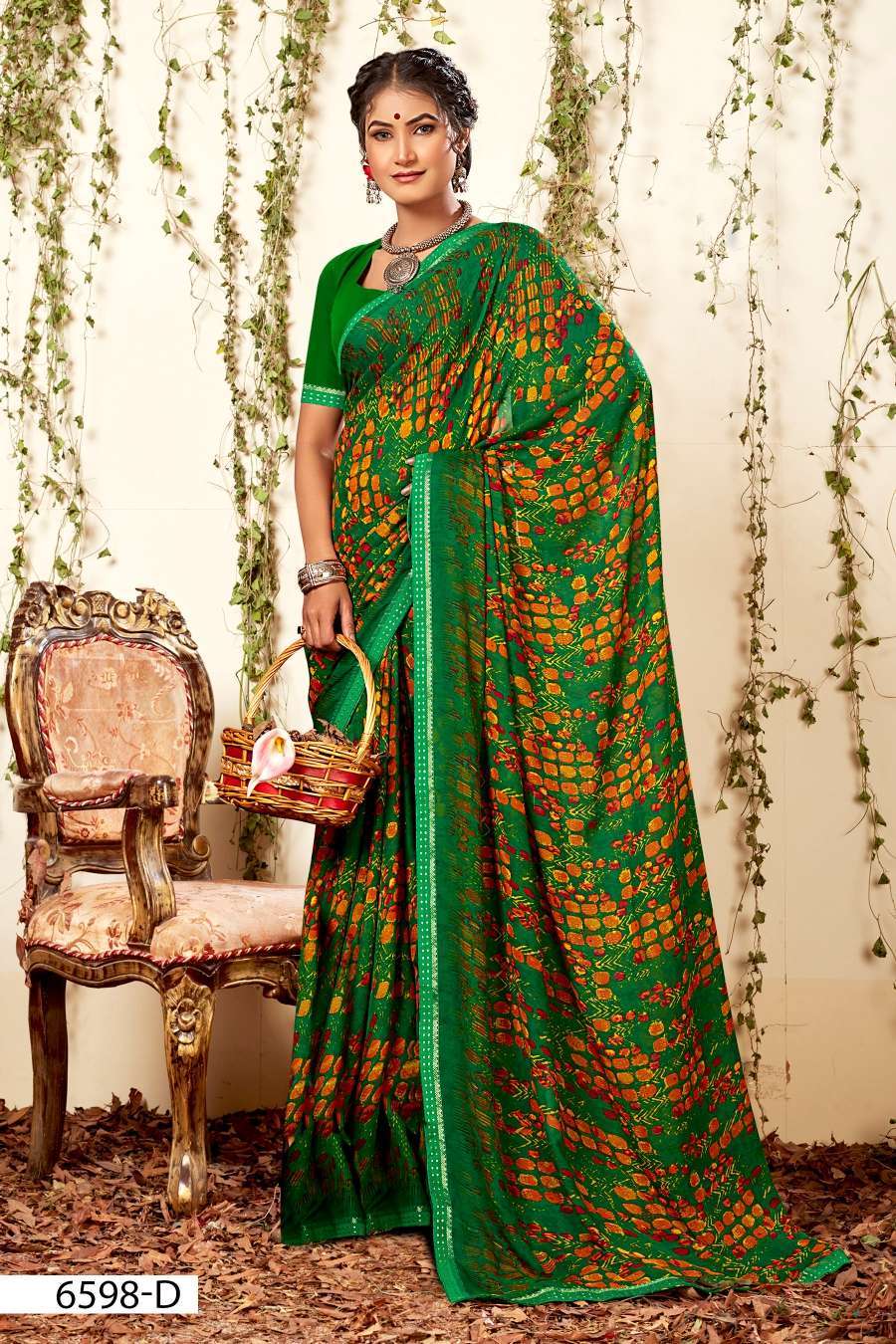 INDER SILK MILLS SEV MAMRA-6598 Online saree shopping in Surat
