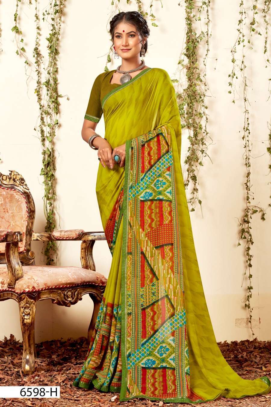 INDER SILK MILLS SEV MAMRA-6598 Online saree shopping in Surat