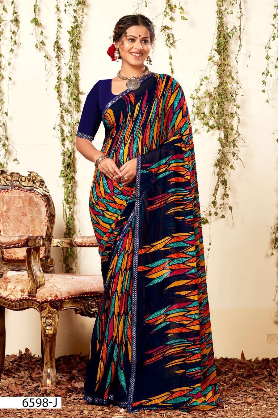 INDER SILK MILLS SEV MAMRA-6598 Online saree shopping in Surat
