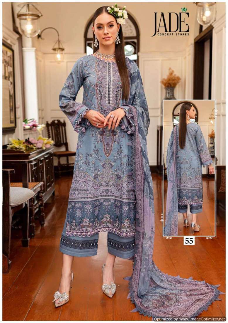Jade Chevron Vol 6 Cotton Designer dress materials wholesale in Mumbai