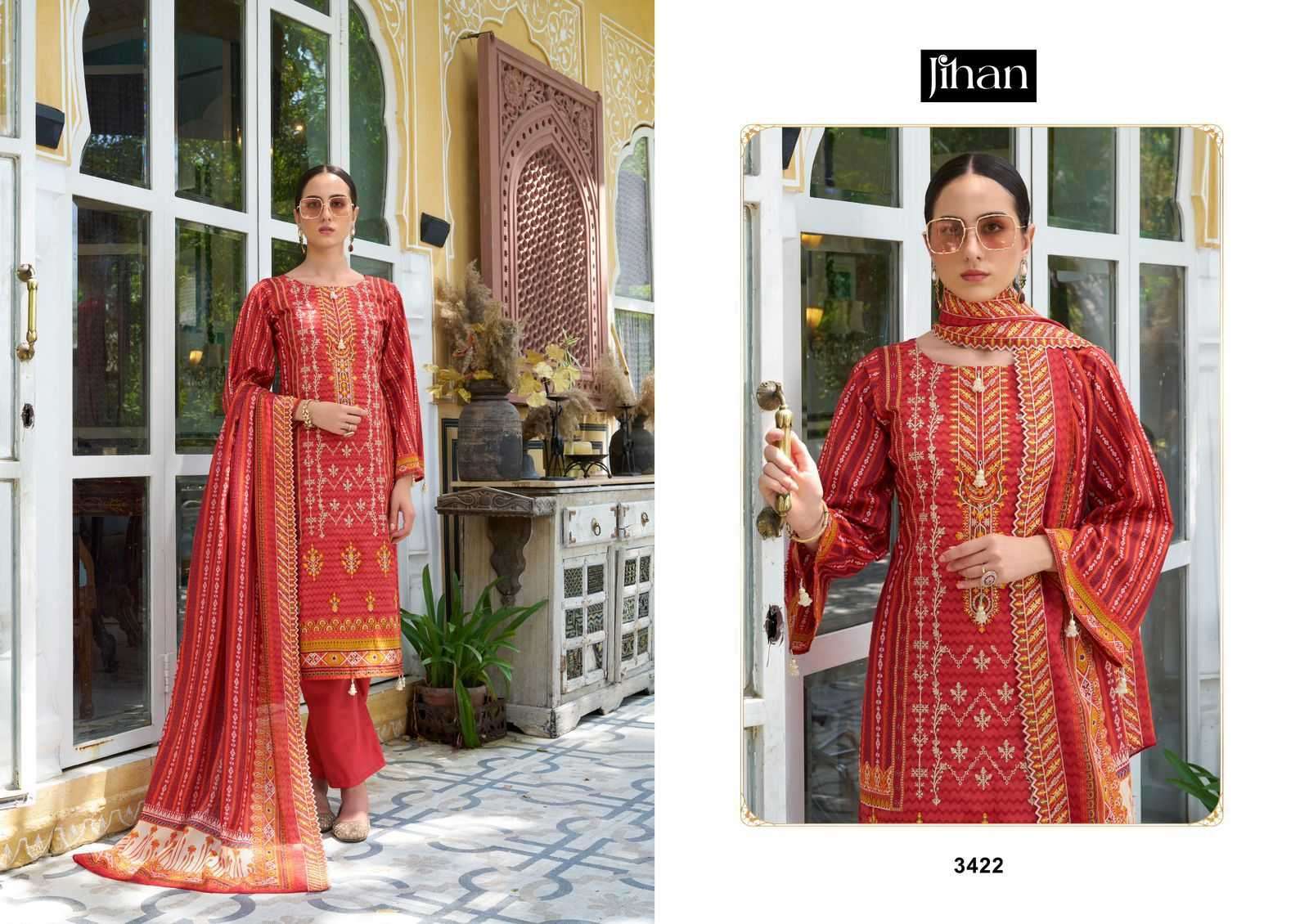 Jihan Bin Saeed Vol 11 Lawn Printed Best Salwar Kameez wholesalers in hyderabad