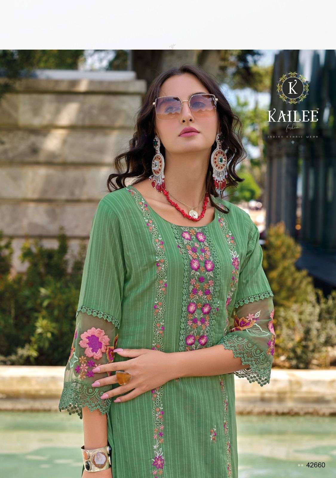 KAILEE FASHION SANJ- E- SHRUNGAR Vol -2 Kurti suppliers for boutiques in Bangalore