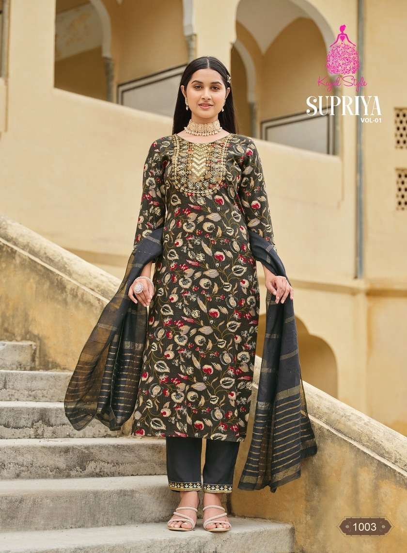KAJAL STYLE SUPRIYA Vol.1 Plain Kurtis wholesale in Bangalore