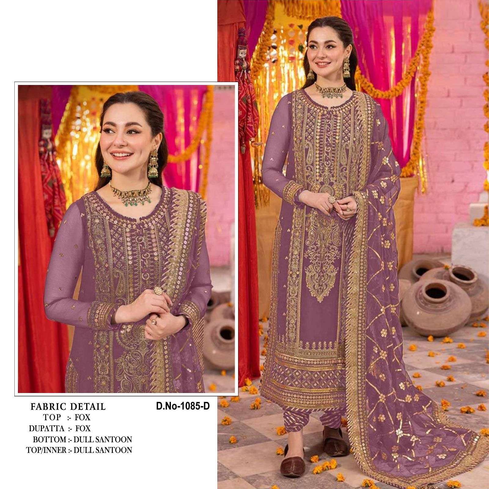 Kb Super Hit 1085 Faux Georgette Designer  Pakistani party wear suits in Bangalore