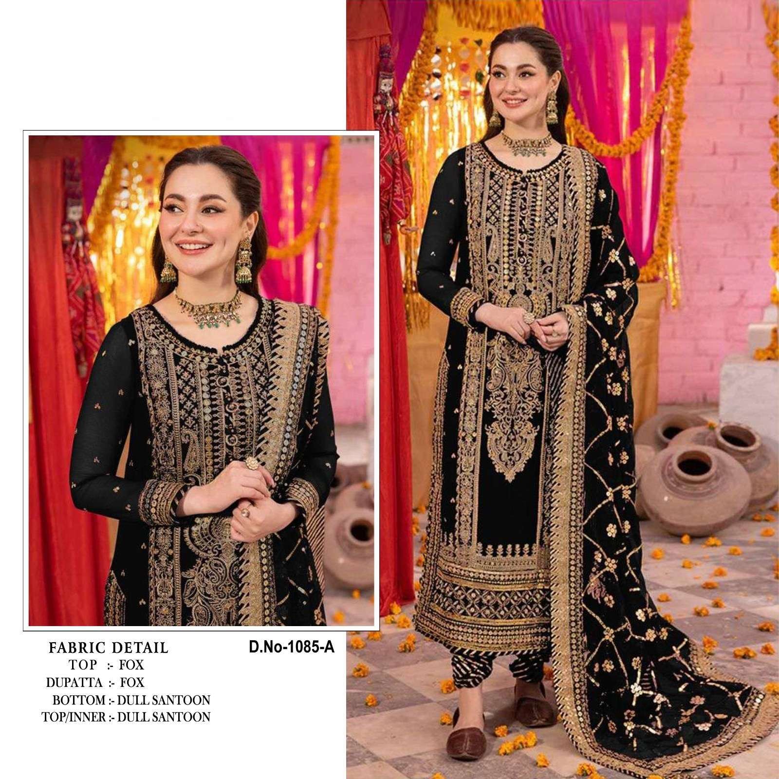 Kb Super Hit 1085 Faux Georgette Designer  Pakistani party wear suits in Bangalore