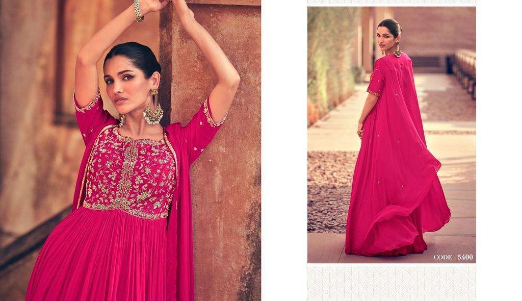 Maskara 5400 To 5404 Premium Silk Embroidered Ethnic Salwar Kameez