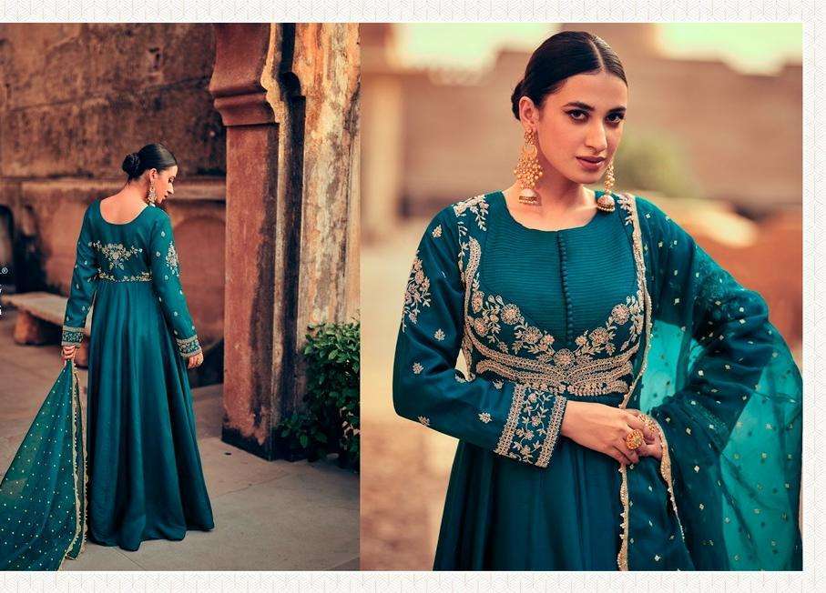 Maskara 5400 To 5404 Premium Silk Embroidered Ethnic Salwar Kameez