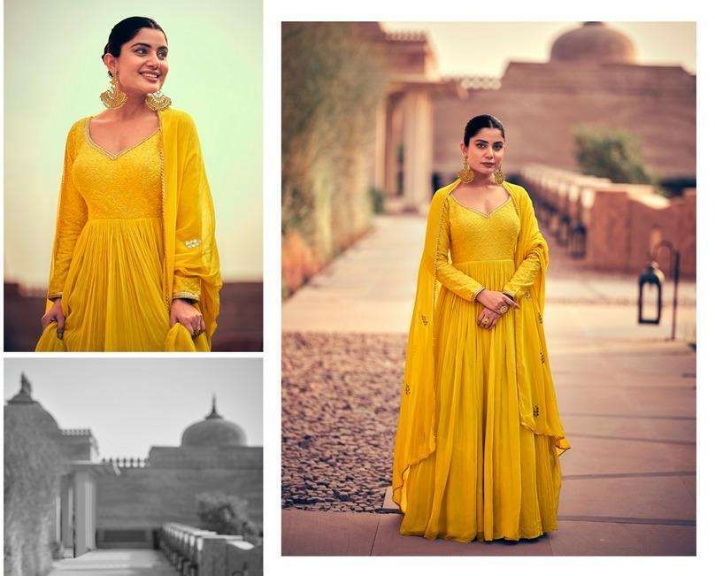 Maskara 5400 To 5404 Premium Silk Embroidered Ethnic Salwar Kameez