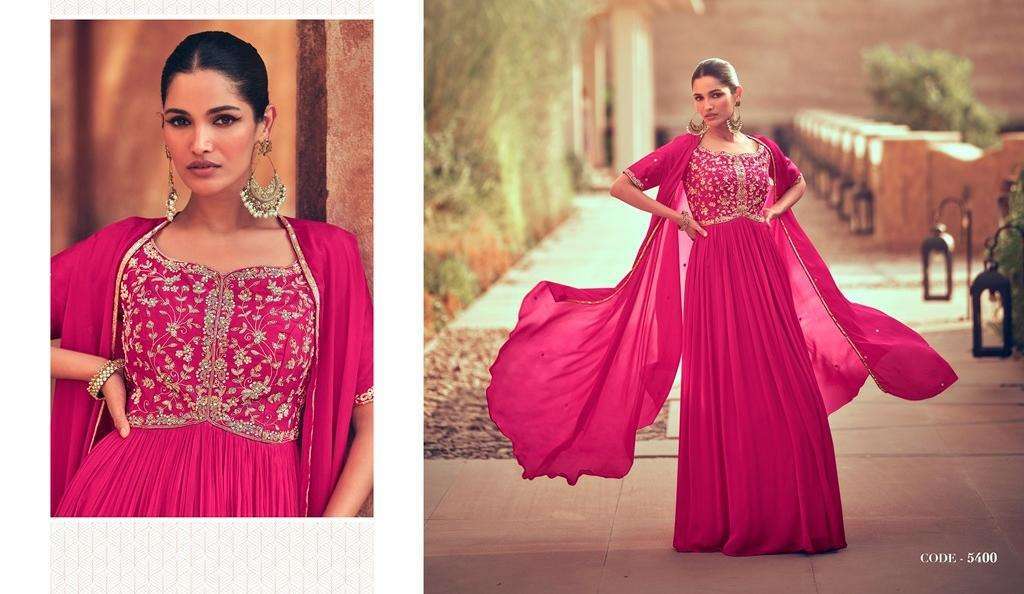 Maskara 5400 To 5404 Premium Silk Embroidered Ethnic Salwar Kameez