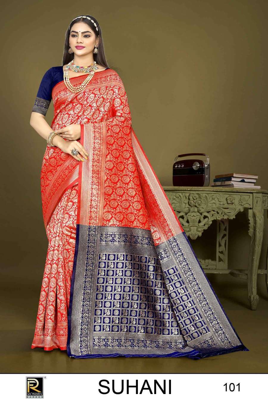 Ronisha Suhani-1 Banarasi Silk sarees wholesale in Bangalore