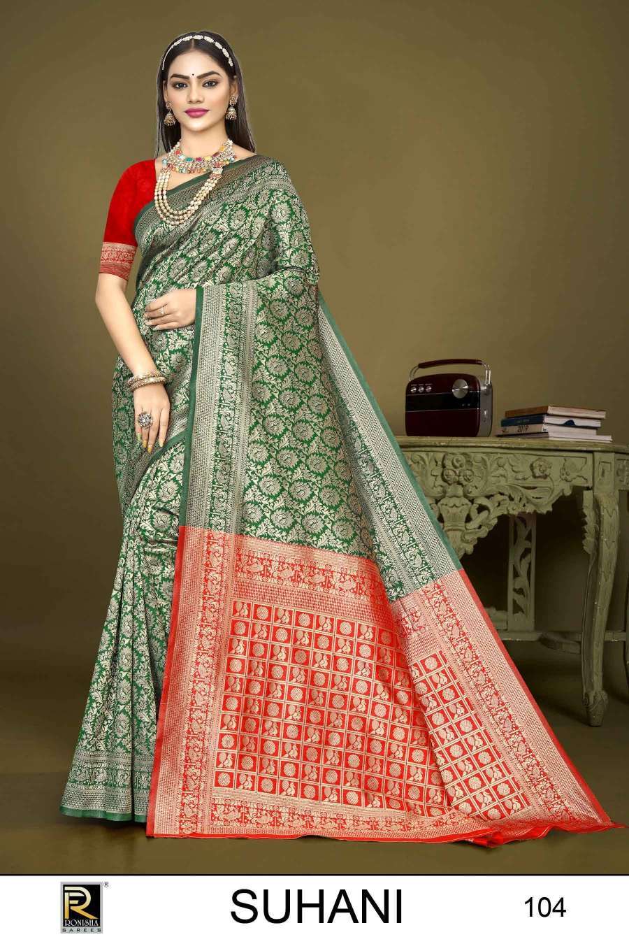 Ronisha Suhani-1 Banarasi Silk sarees wholesale in Bangalore