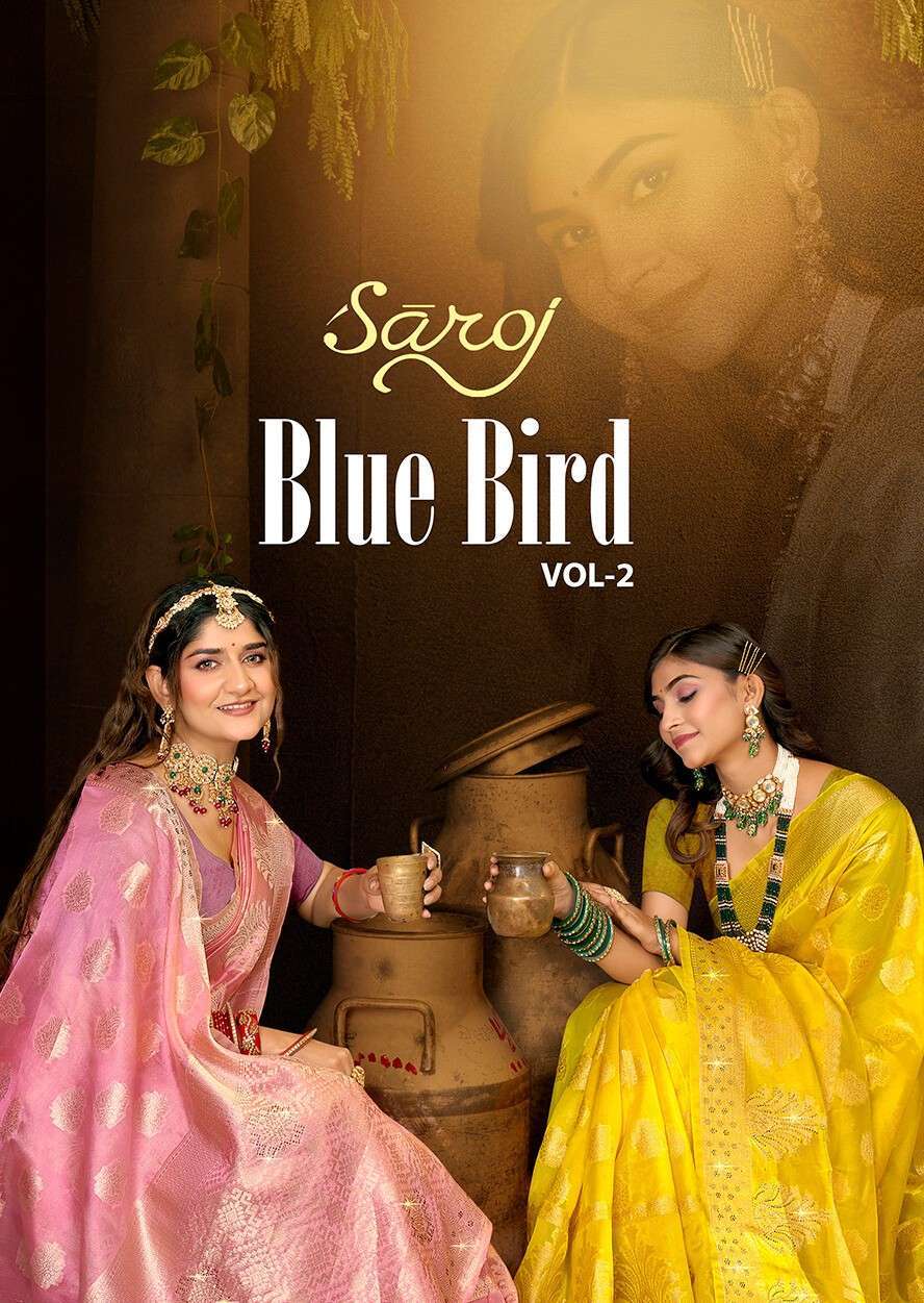 Saroj Blue Bird Vol - 2 Cotton Silk Surat saree wholesalers