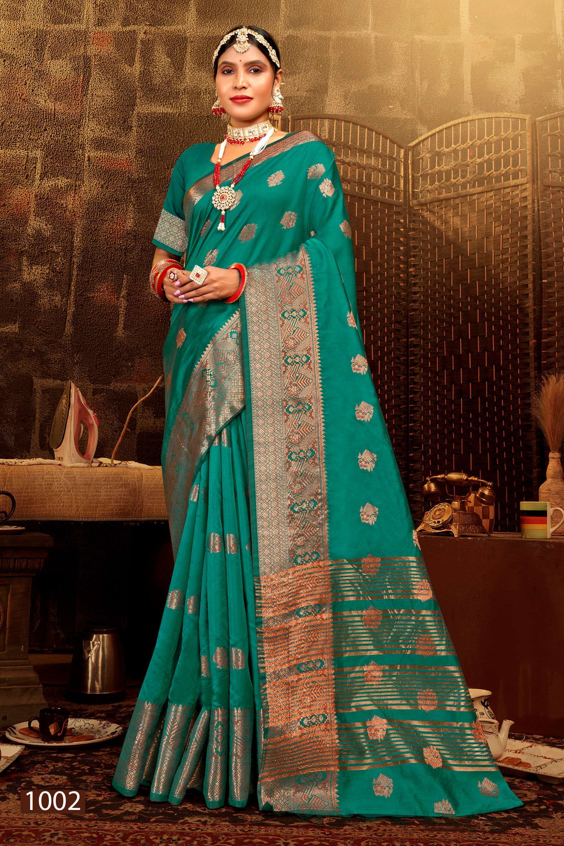 Saroj Jannat Vol.1 Soft Silk Bollywood sarees wholesale