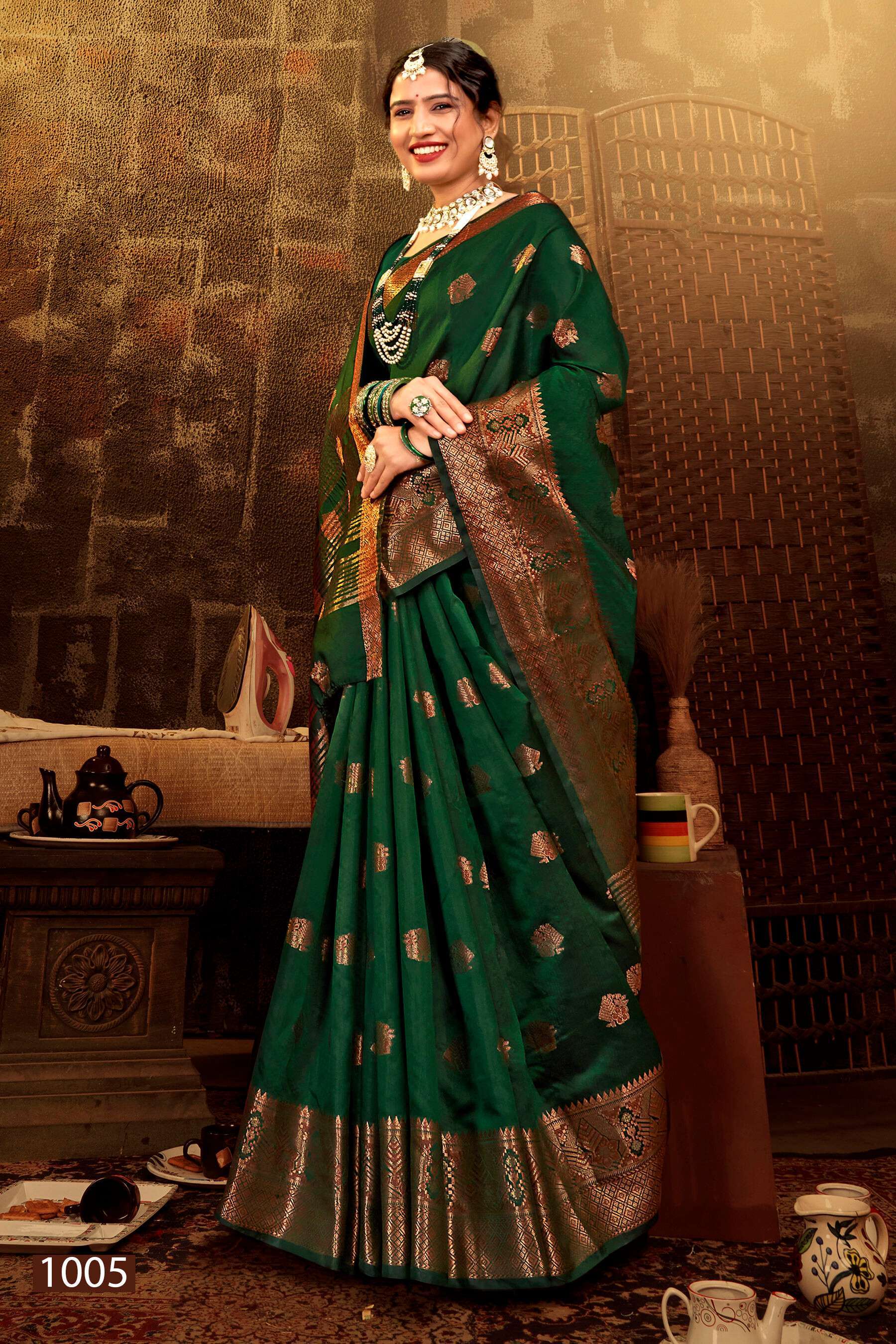 Saroj Jannat Vol.1 Soft Silk Bollywood sarees wholesale