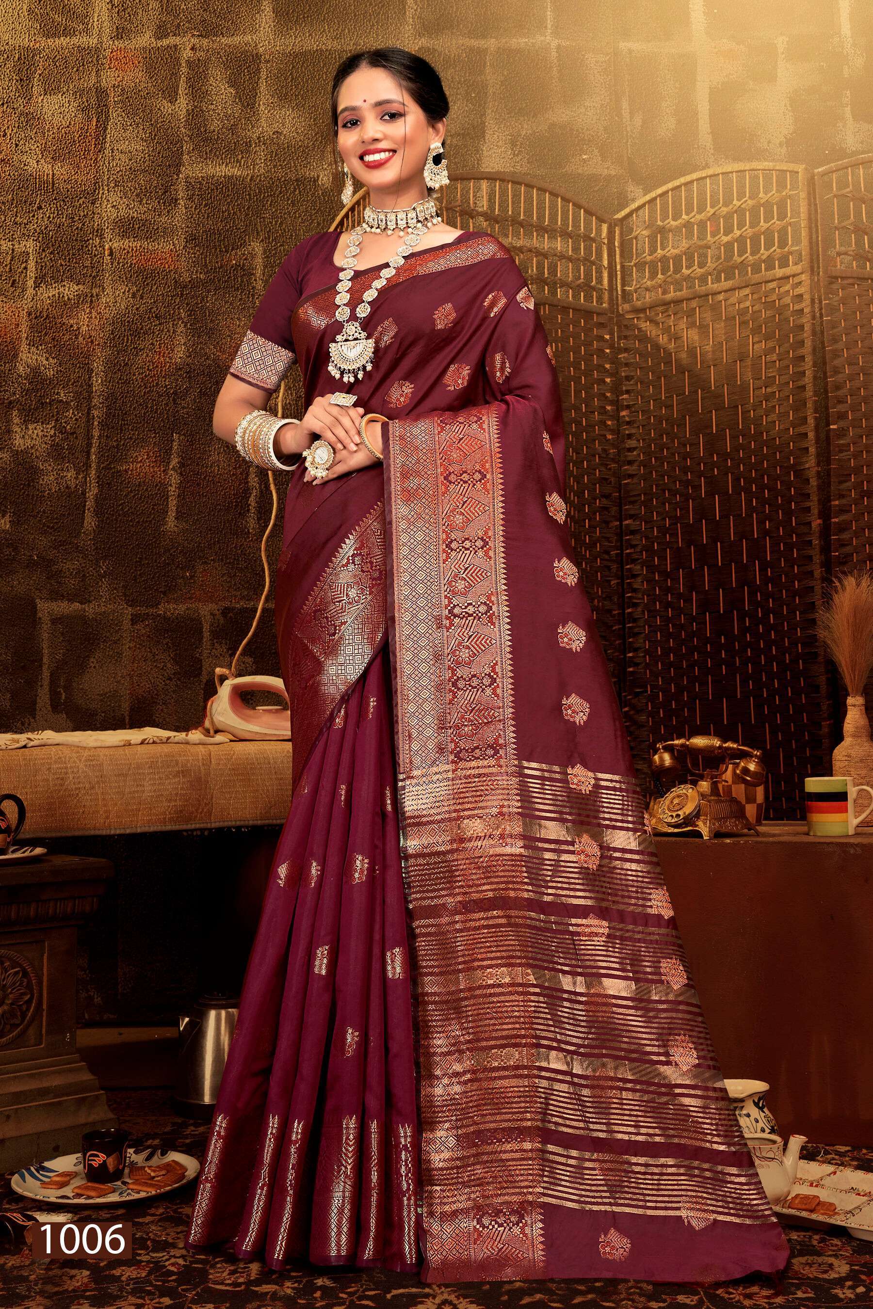 Saroj Jannat Vol.1 Soft Silk Bollywood sarees wholesale