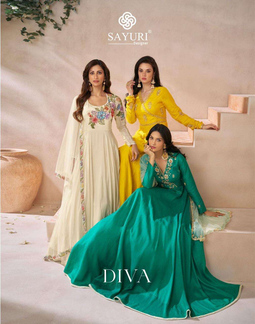 SAYURI DESIGNER DIVA Gown Kurti wholesale