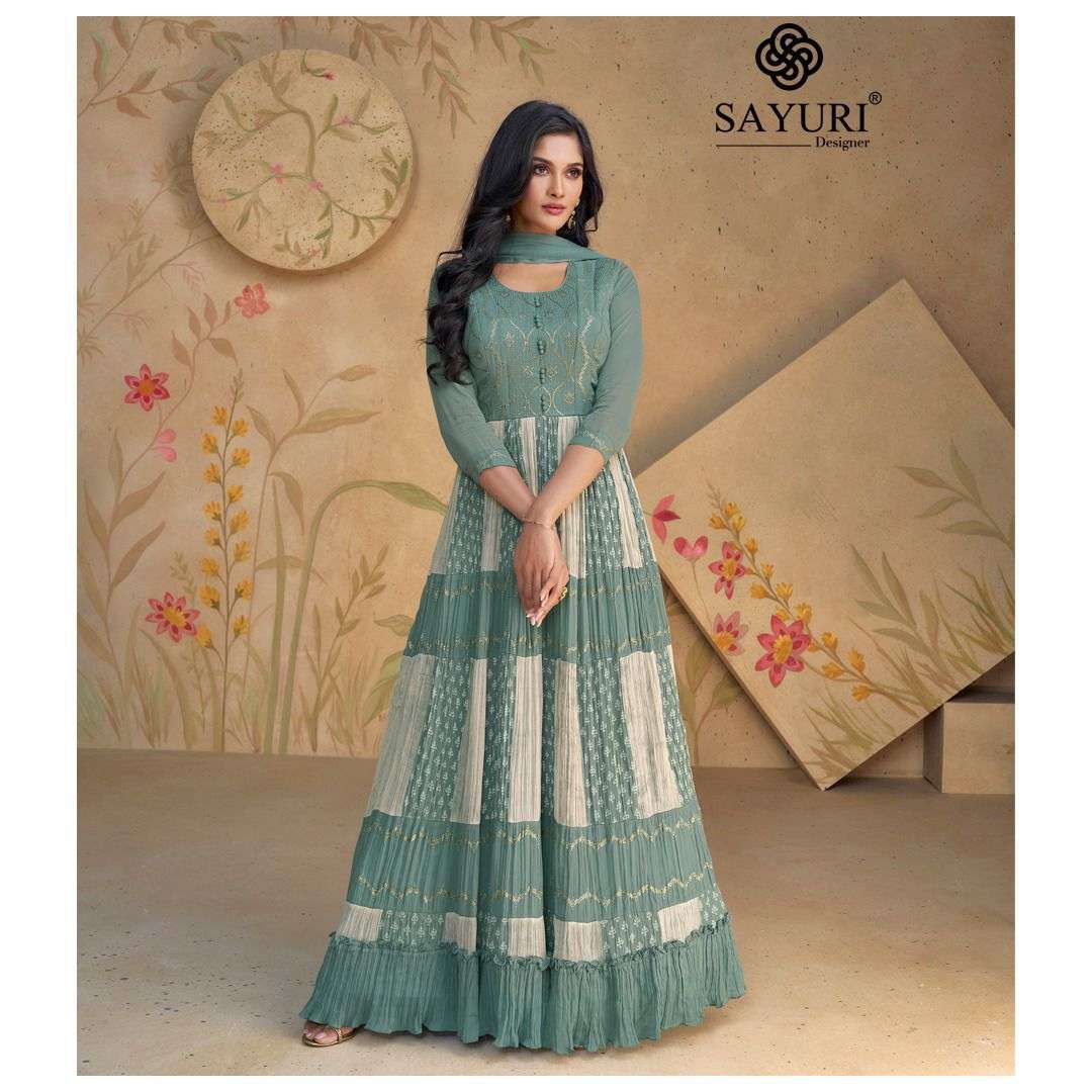 Sayuri Floral 2 Georgette Designer Festive Salwar Suits