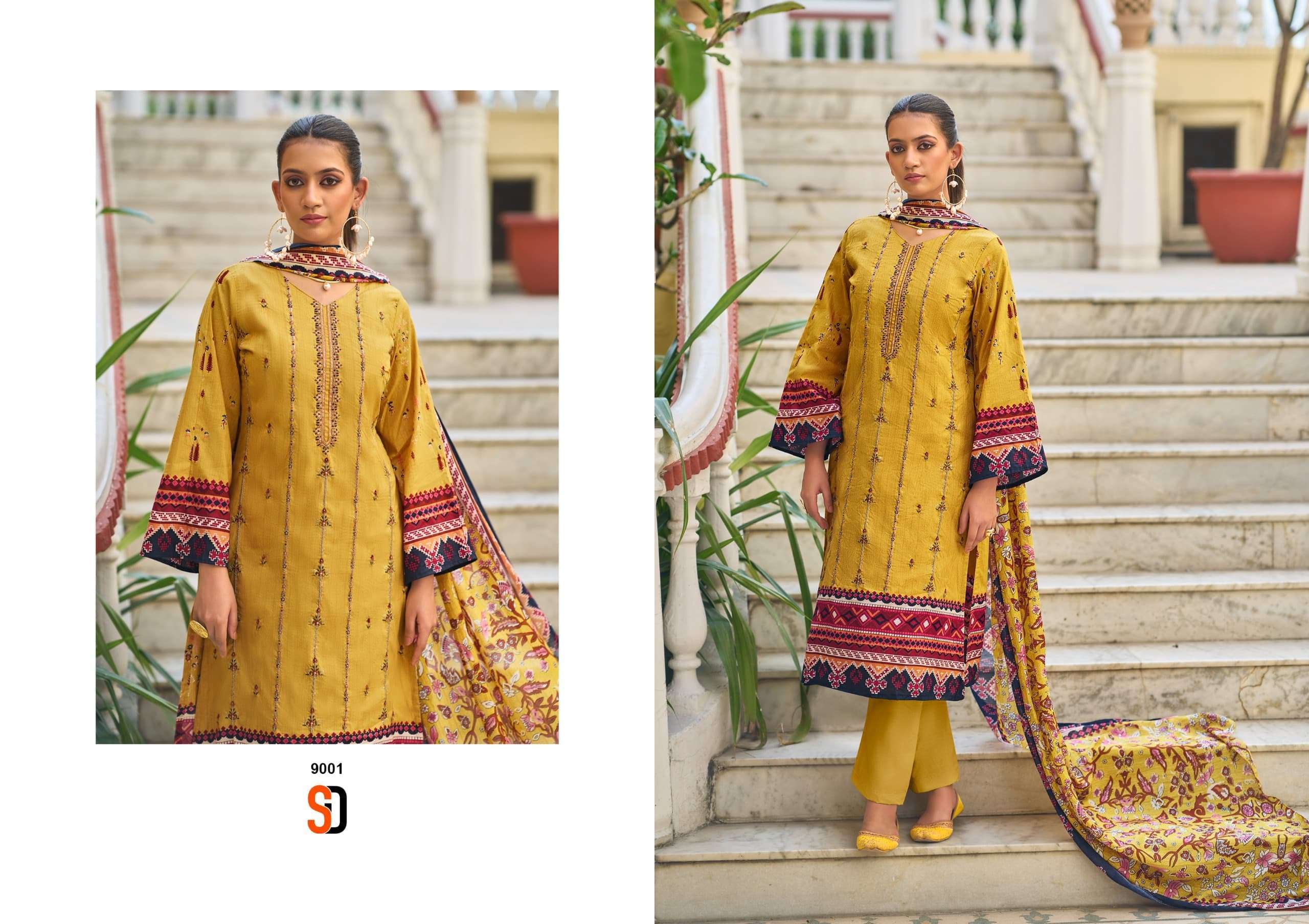 SHARADDHA DESIGNER BIN SAEED VOL-9 Pakistani lawn suits online
