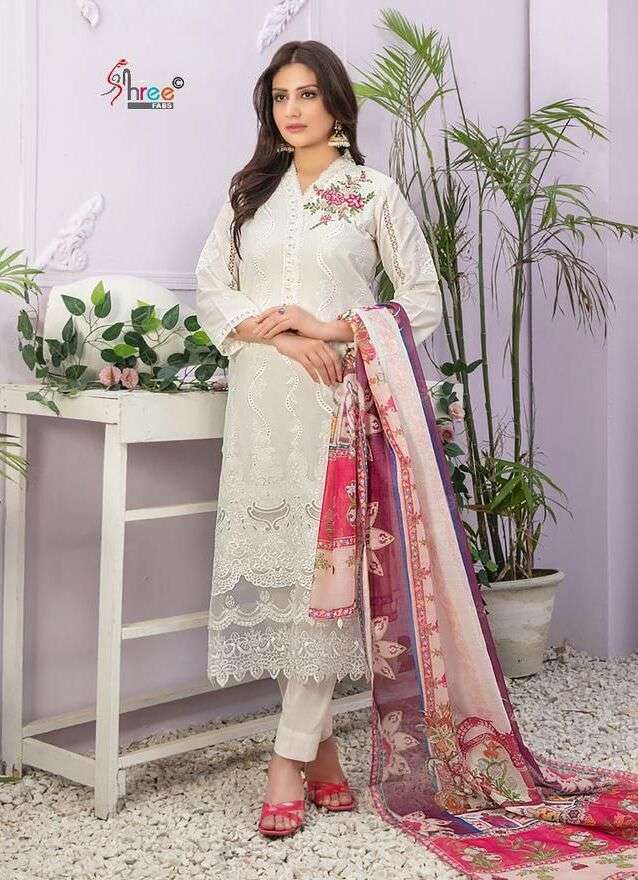 Shree Mariya B Vol 3 Nx Cotton Dupatta Surat Cotton Salwar Kameez Wholesale