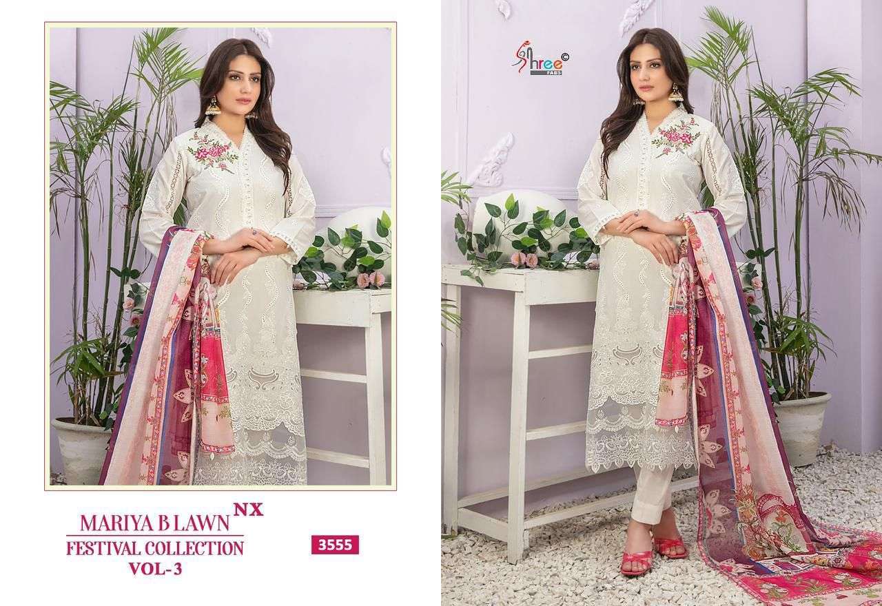 Shree Mariya B Vol 3 Nx Cotton Dupatta Surat Cotton Salwar Kameez Wholesale