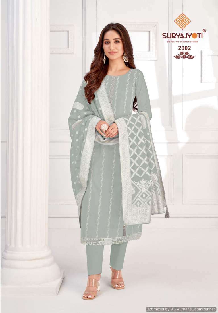 Suryajyoti Khanak Advance Vol-2 Dress materials for weddings