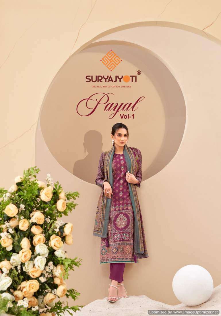 Suryajyoti Payal Vol-1 Online shopping for dress materials