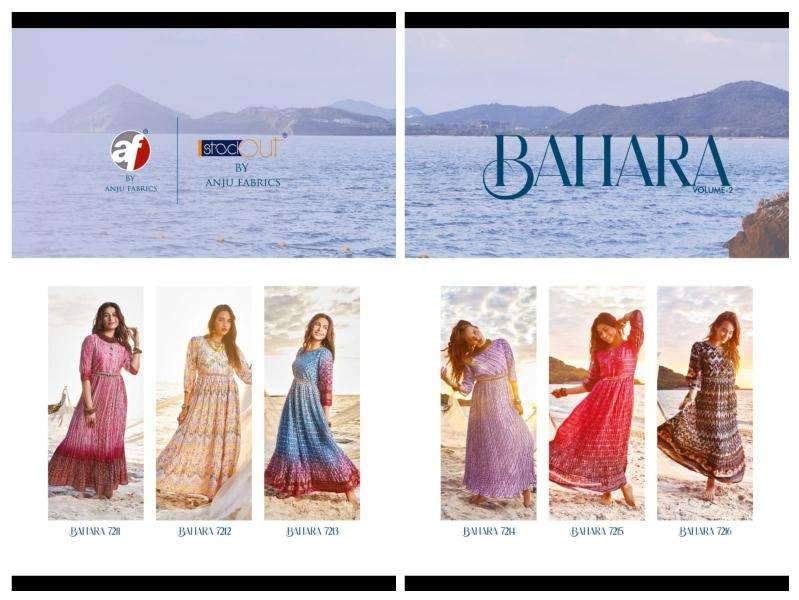 Anju Fabrics Bahara Vol -2 Ladies Kurtis in Mumbai