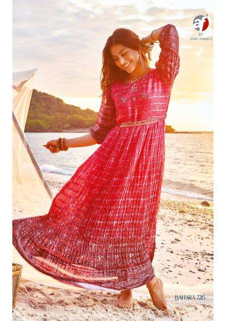 Anju Fabrics Bahara Vol -2 Ladies Kurtis in Mumbai