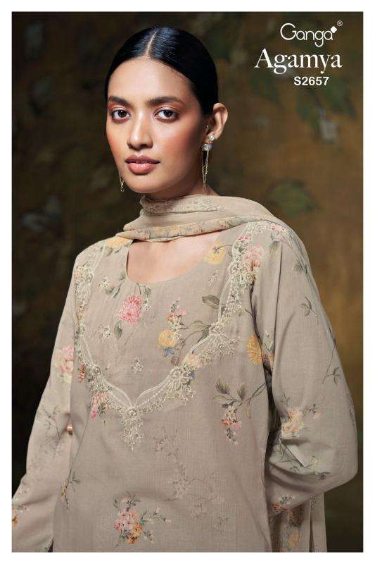 Ganga AGAMYA 2657 Dress Material Manufacturers Wholesale 
