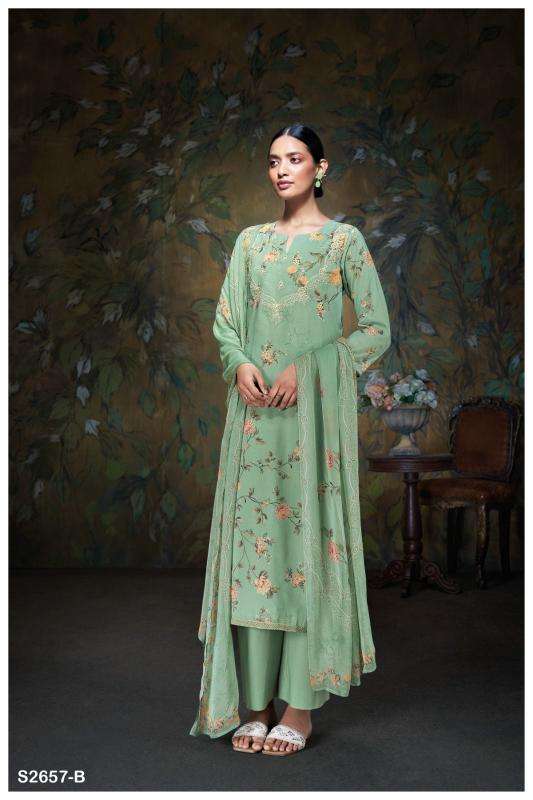 Ganga AGAMYA 2657 Dress Material Manufacturers Wholesale 