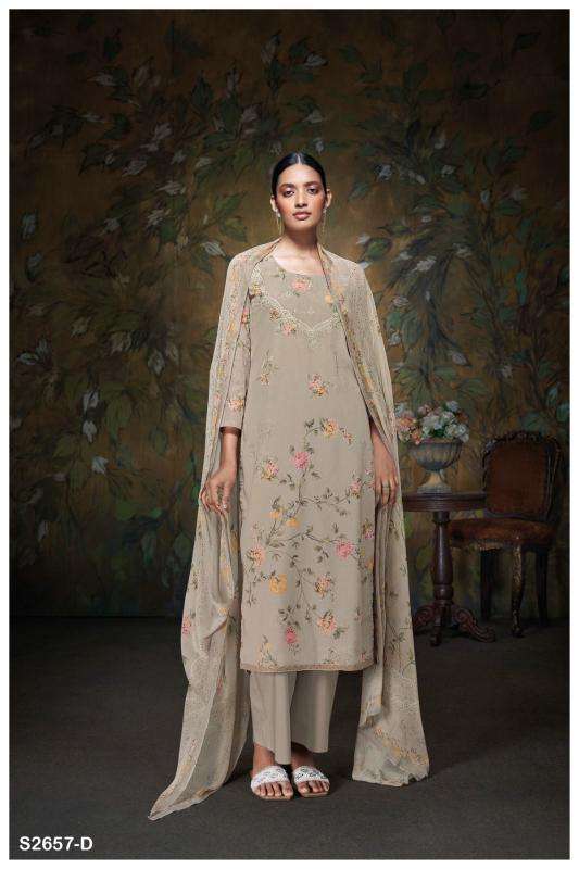 Ganga AGAMYA 2657 Dress Material Manufacturers Wholesale 