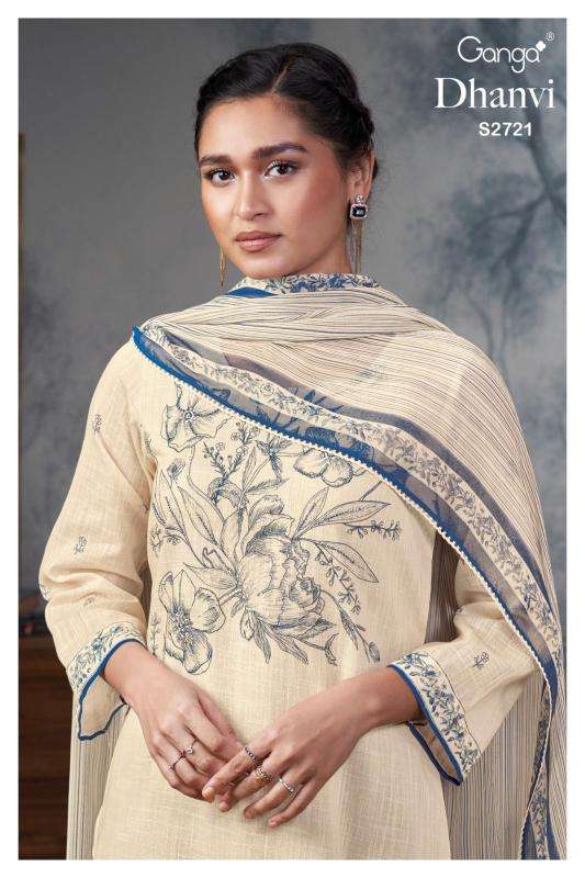 Ganga DHANVI 2721 Surat dress material wholesale online