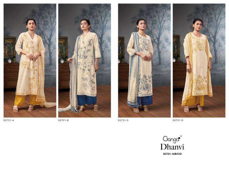 Ganga DHANVI 2721 Surat dress material wholesale online