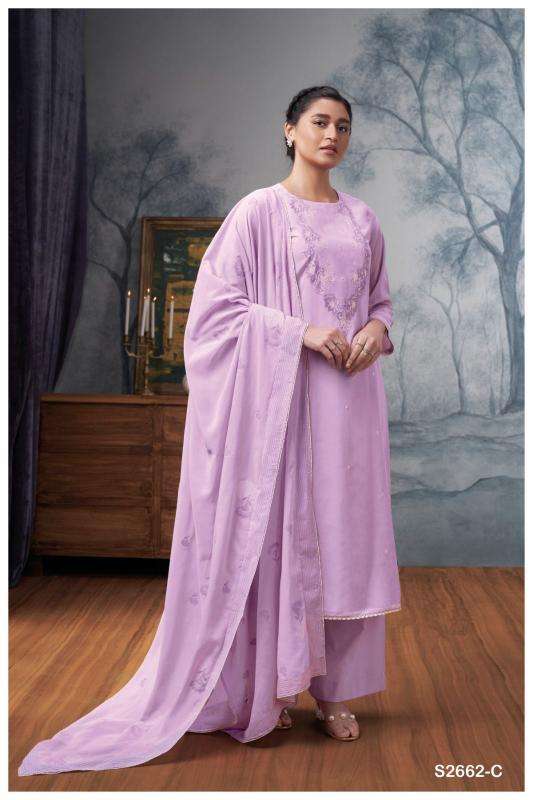 GANGA DITYAA 2662 Traditional dress materials in Gulbarga