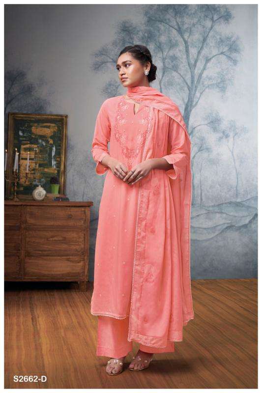 GANGA DITYAA 2662 Traditional dress materials in Gulbarga