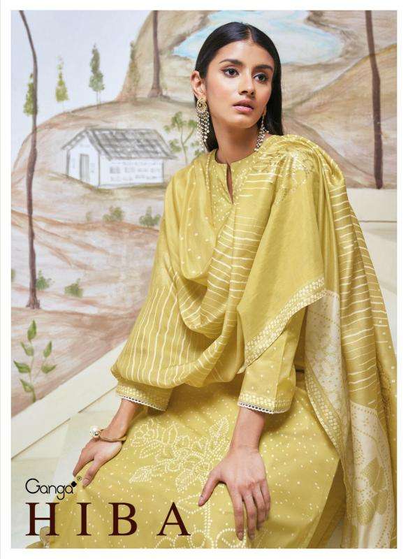Ganga HIBA Dress Materials fabric wholesale