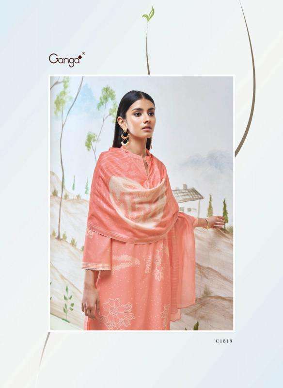 Ganga HIBA Dress Materials fabric wholesale