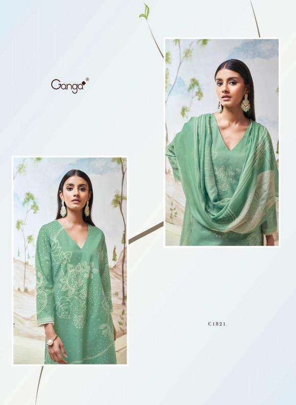 Ganga HIBA Dress Materials fabric wholesale