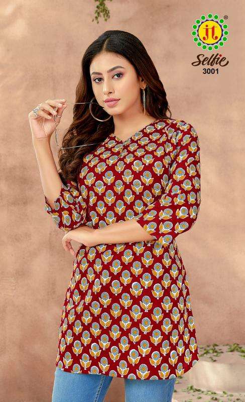 JT Selfie Vol 3 SHort Tops Mumbai Kurti wholesale market online