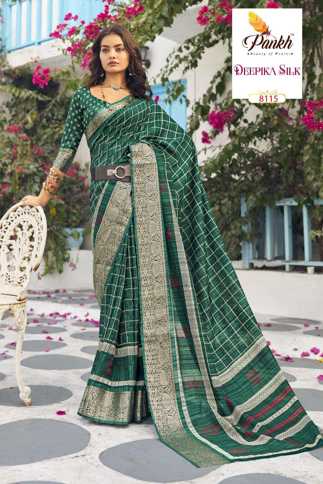 Pankh DEEPIKA SILK Kolkata cotton saree wholesale market